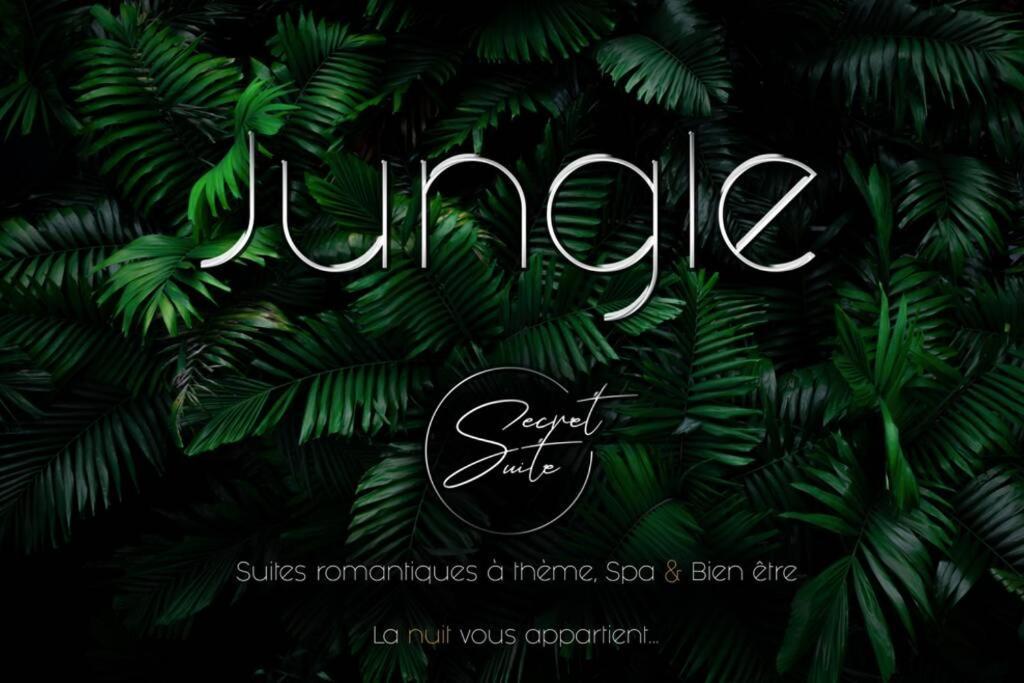 Secret Suite "Jungle" - Jacuzzi Privatif - Gare Rer C - Proche Paris Brétigny-sur-Orge Zewnętrze zdjęcie